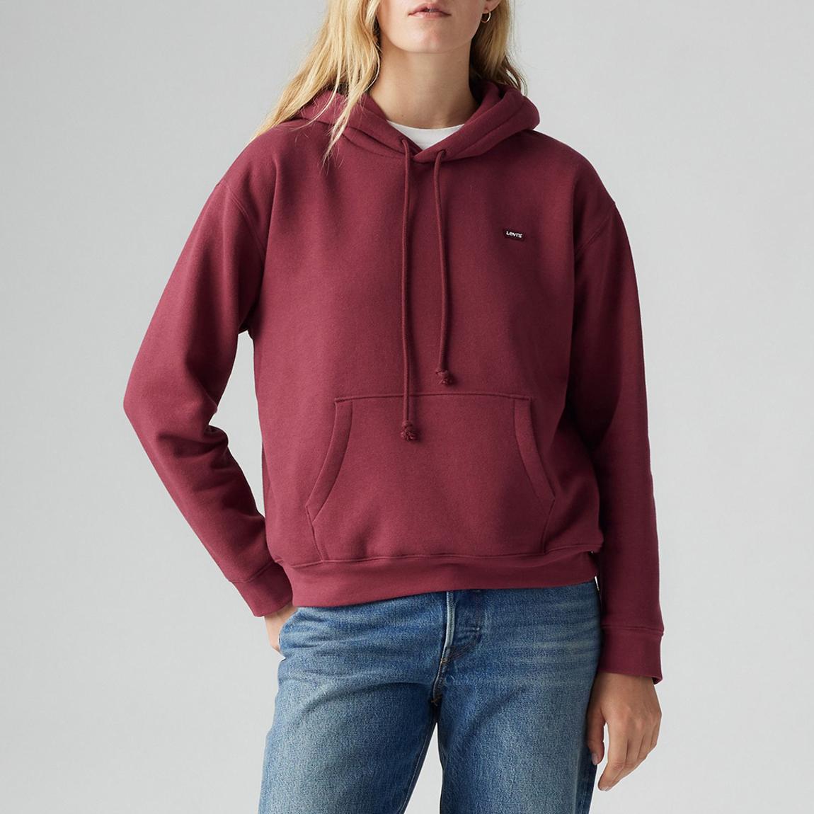 Burgundy Everyday Hoodie main product photo