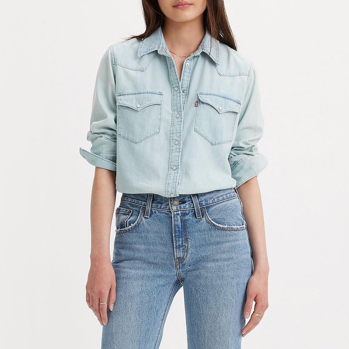Washed Denim Ultimate Western Shirt main product photo