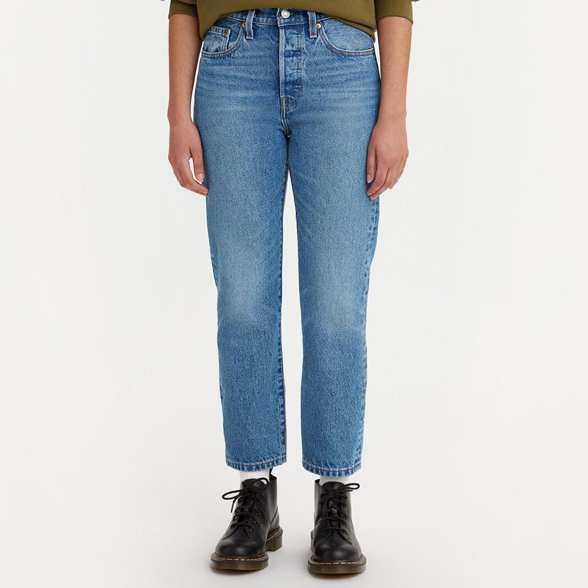 Blue 501® Crop Jeans main product photo