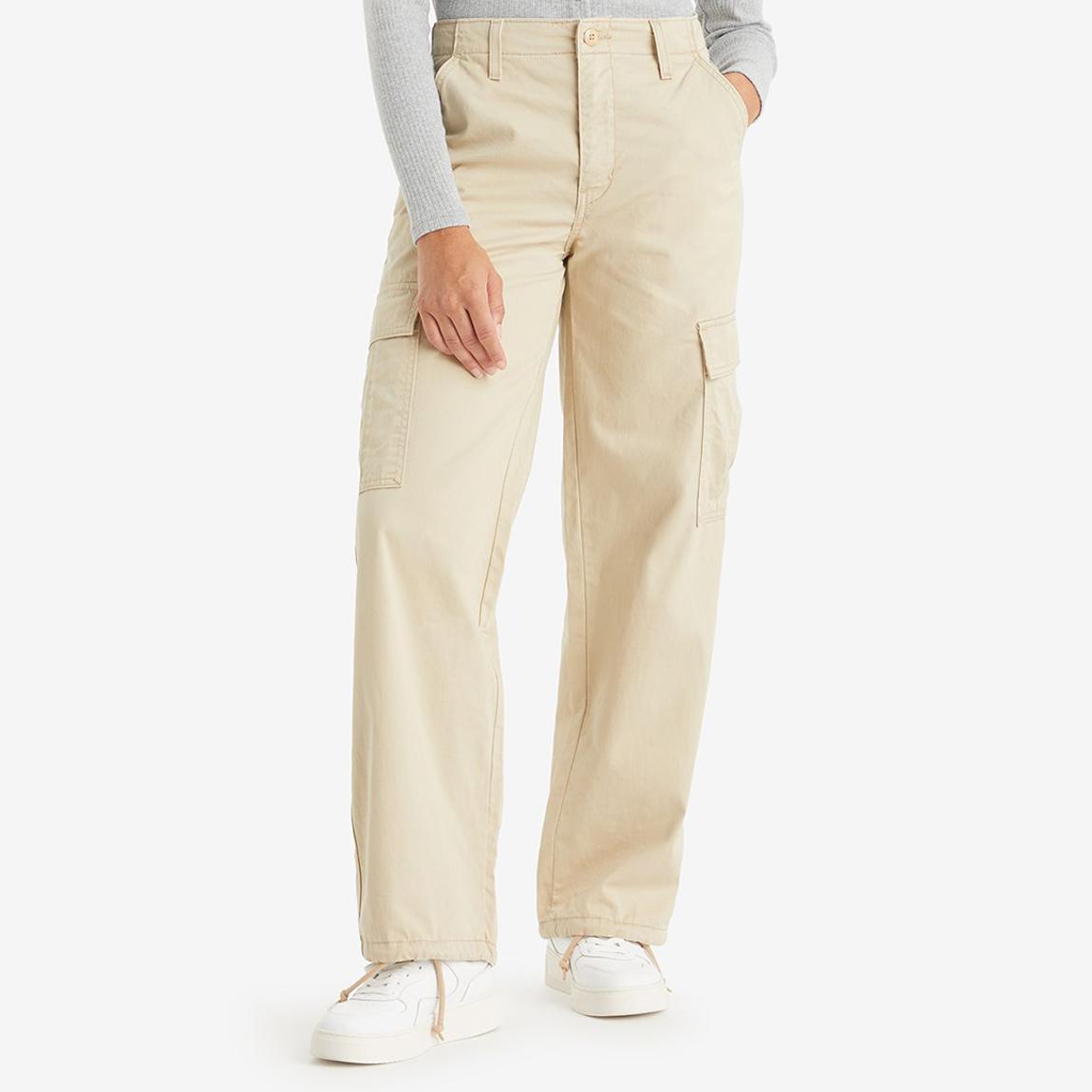 Beige '94 Baggy Cargo Trousers main product photo