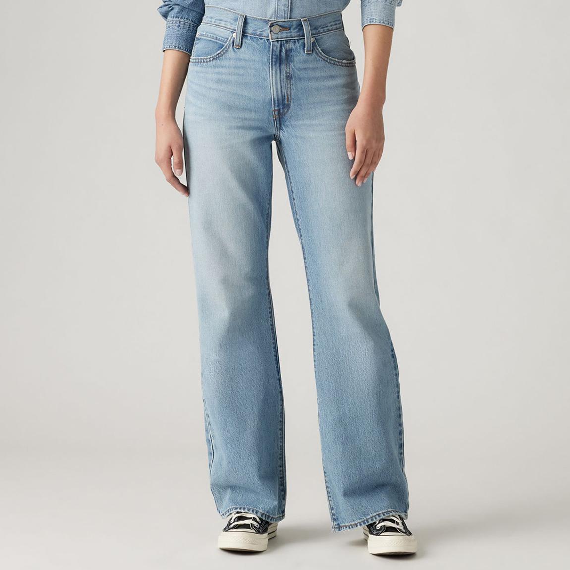 Blue '94 Baggy Boot Jeans main product photo