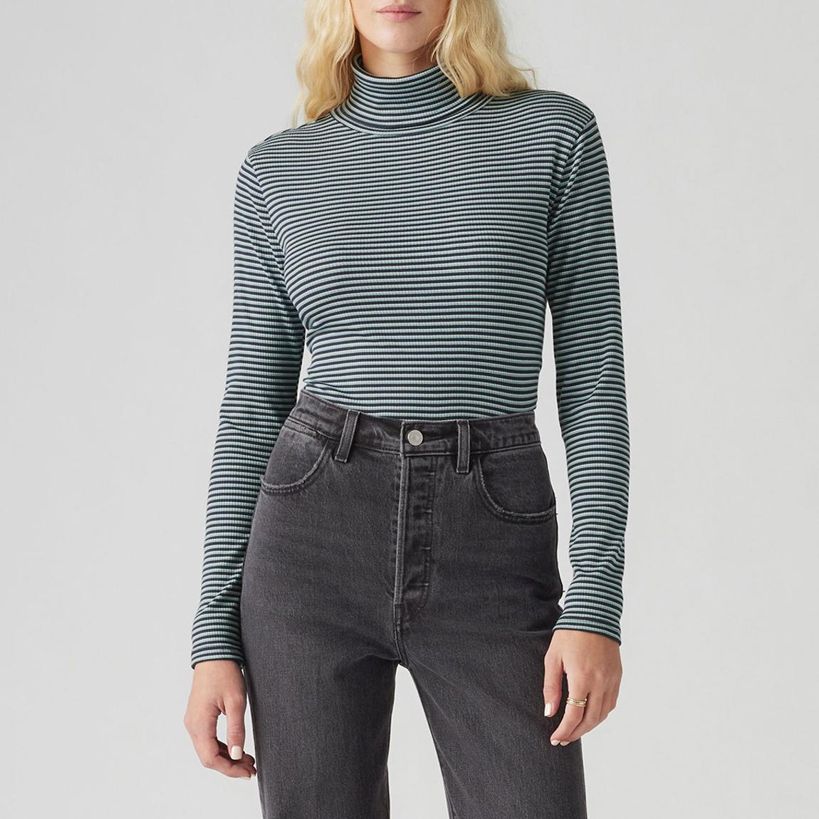 Grey Dreamy Turtleneck Wool Jumper main product photo