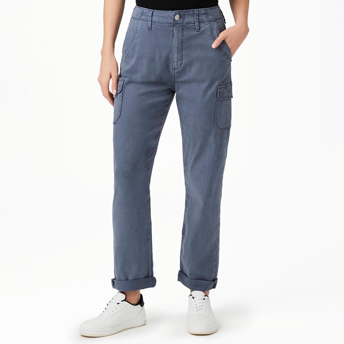 Navy Drew Cargo Denim Trouser main product photo