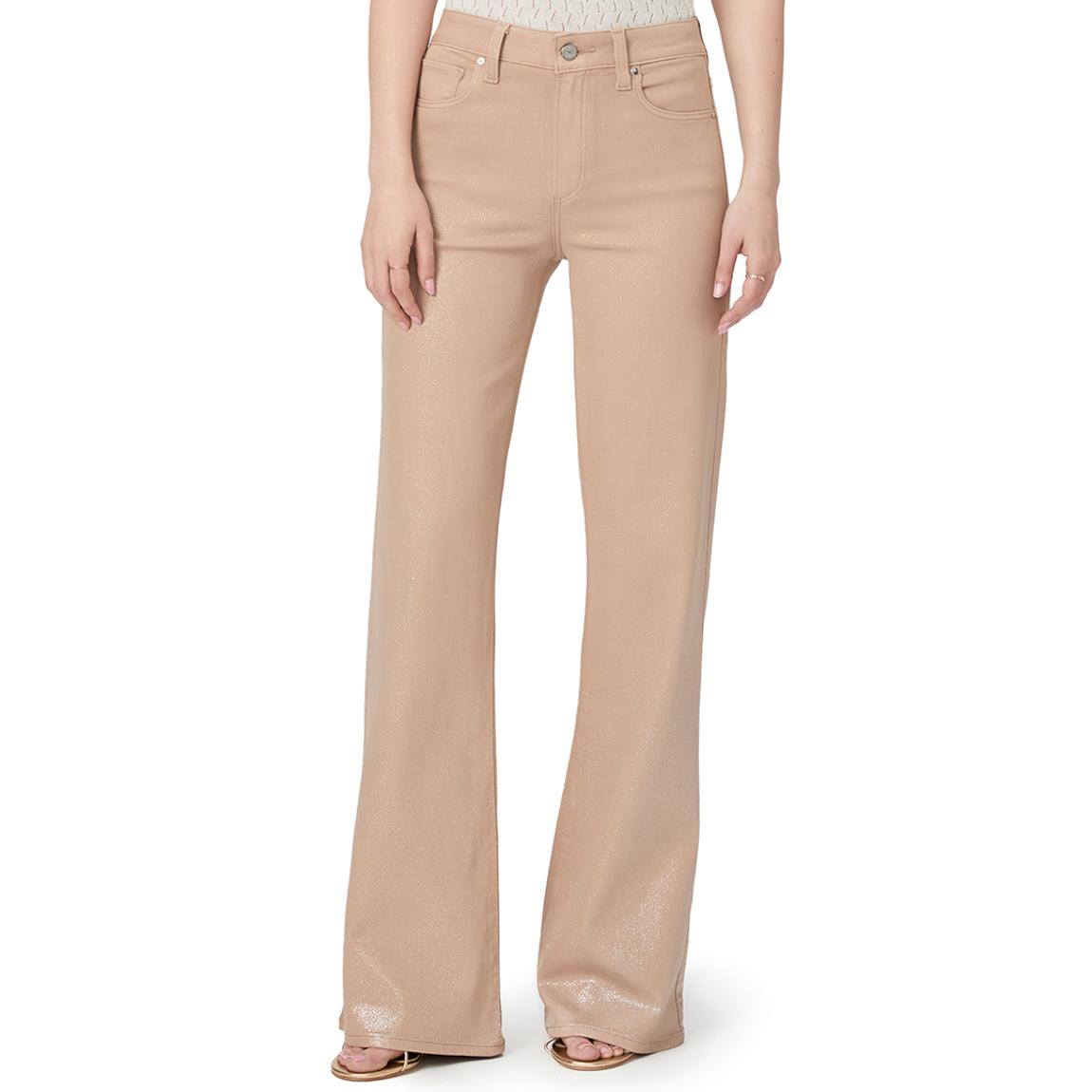 Taupe Coated Leenah Flare Jean main product photo