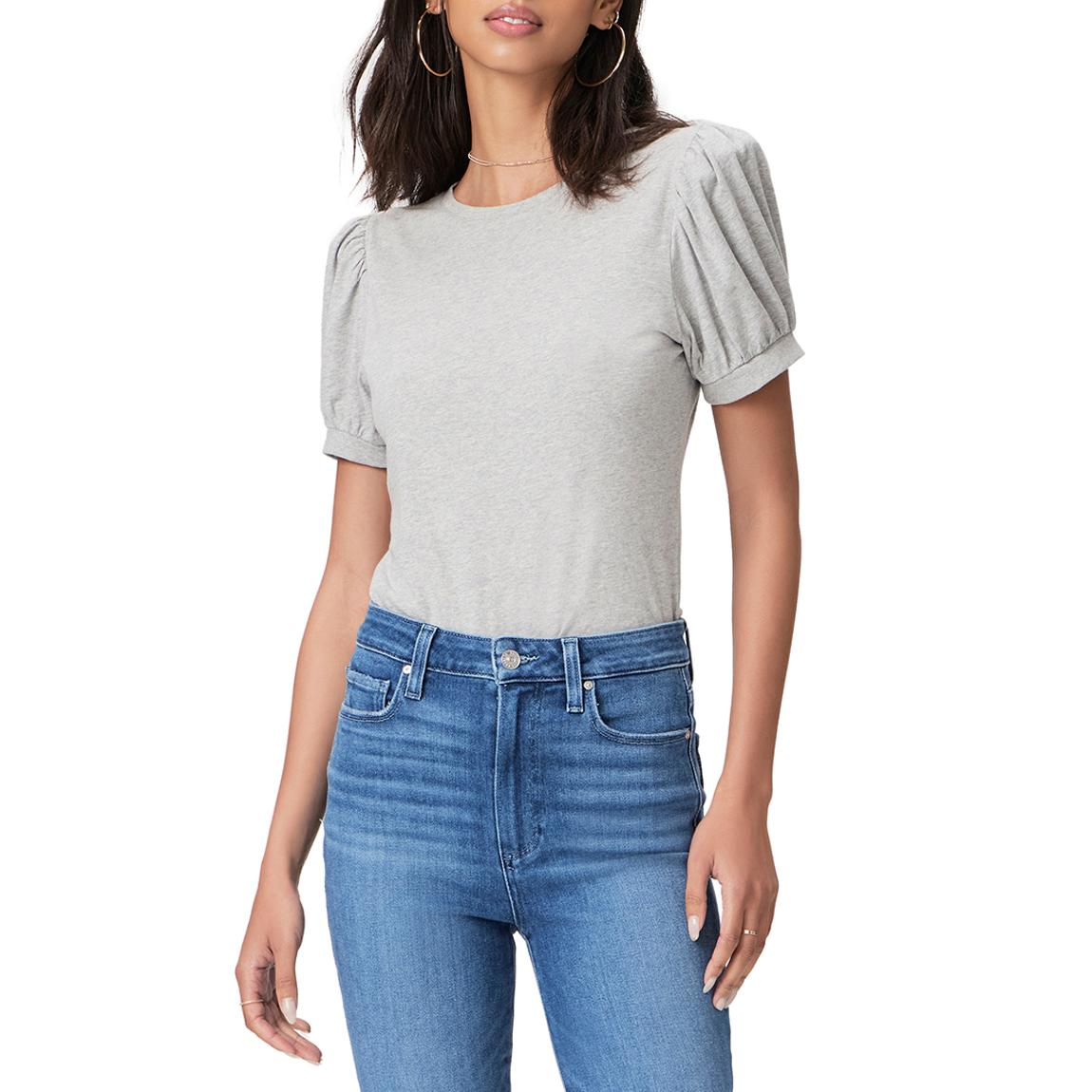 Grey Matcha Short Sleeve Cotton T-Shirt main product photo