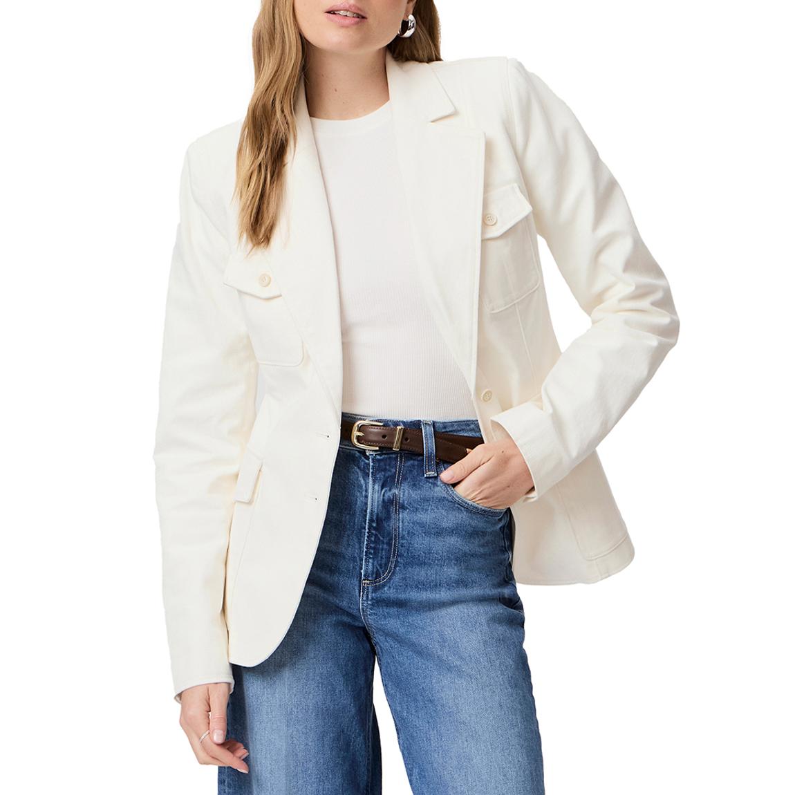 Ivory Romona Denim Blazer main product photo