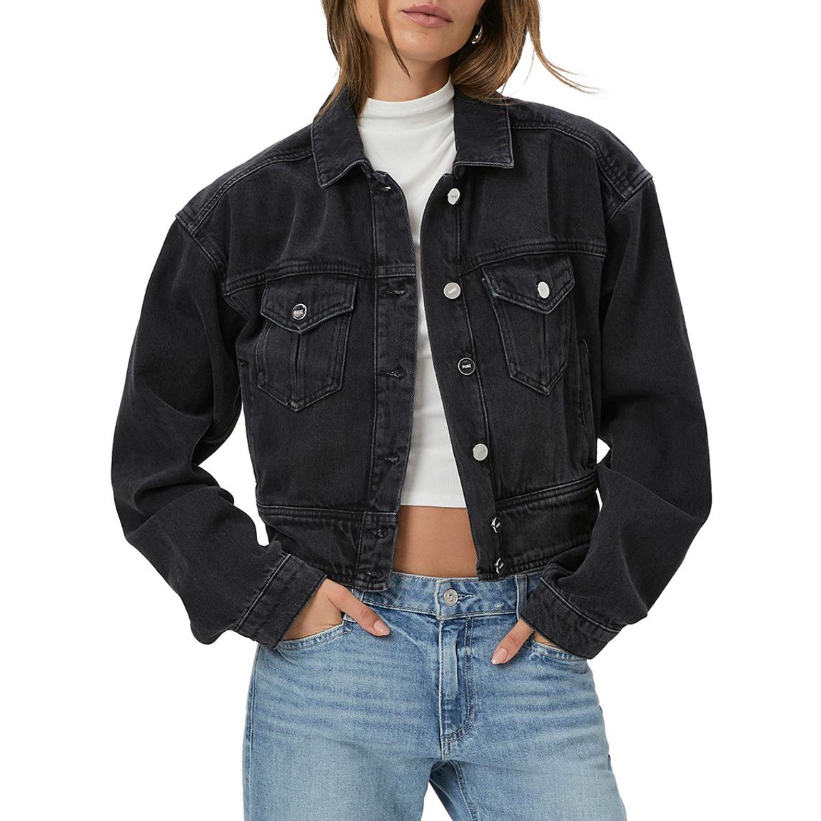 Black Bree Denim Jacket main product photo