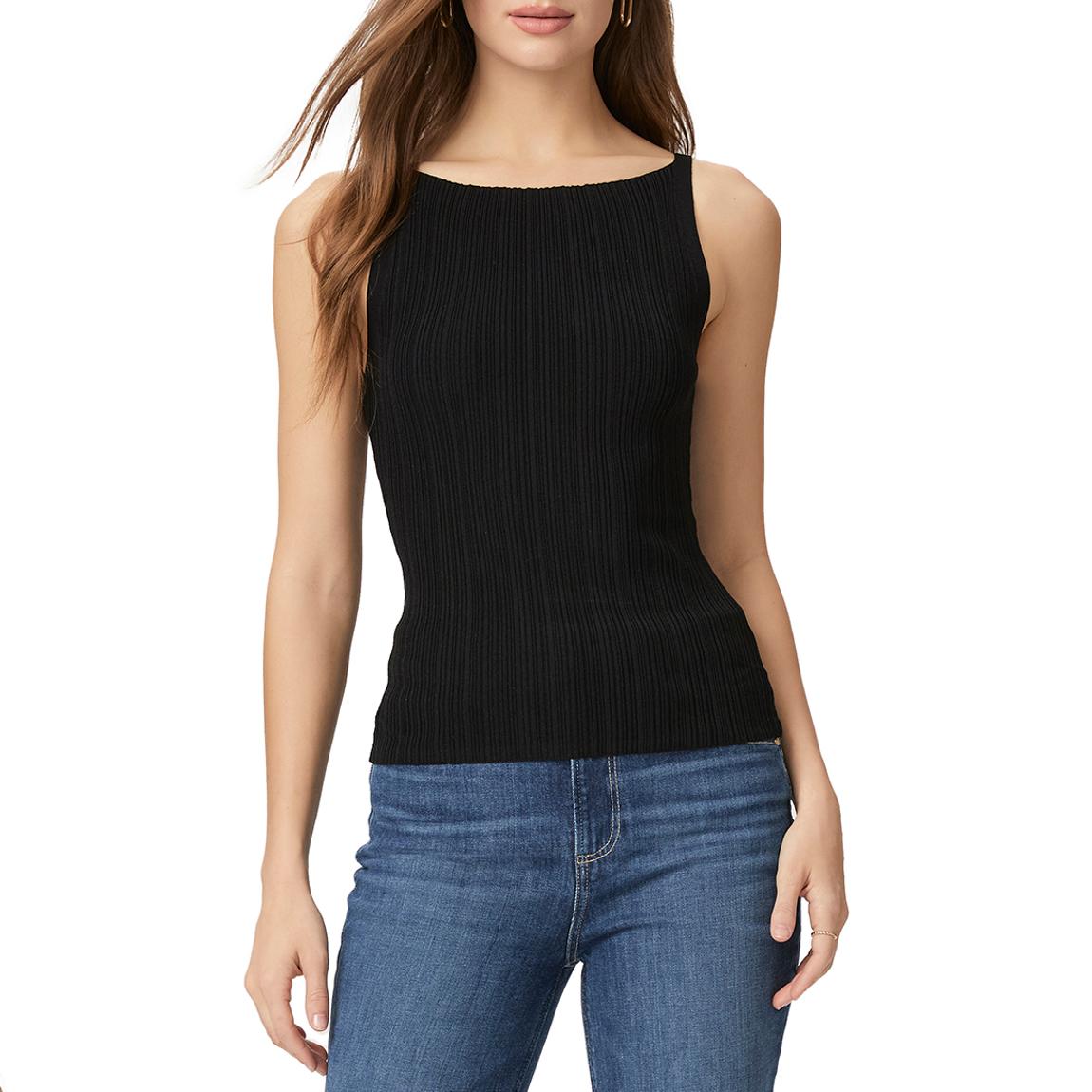 Black Yuelia Knitted Vest main product photo