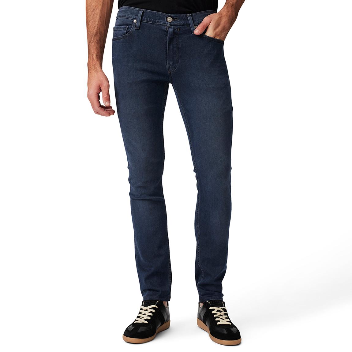 Mid Blue Burns Lennox Skinny Jean main product photo
