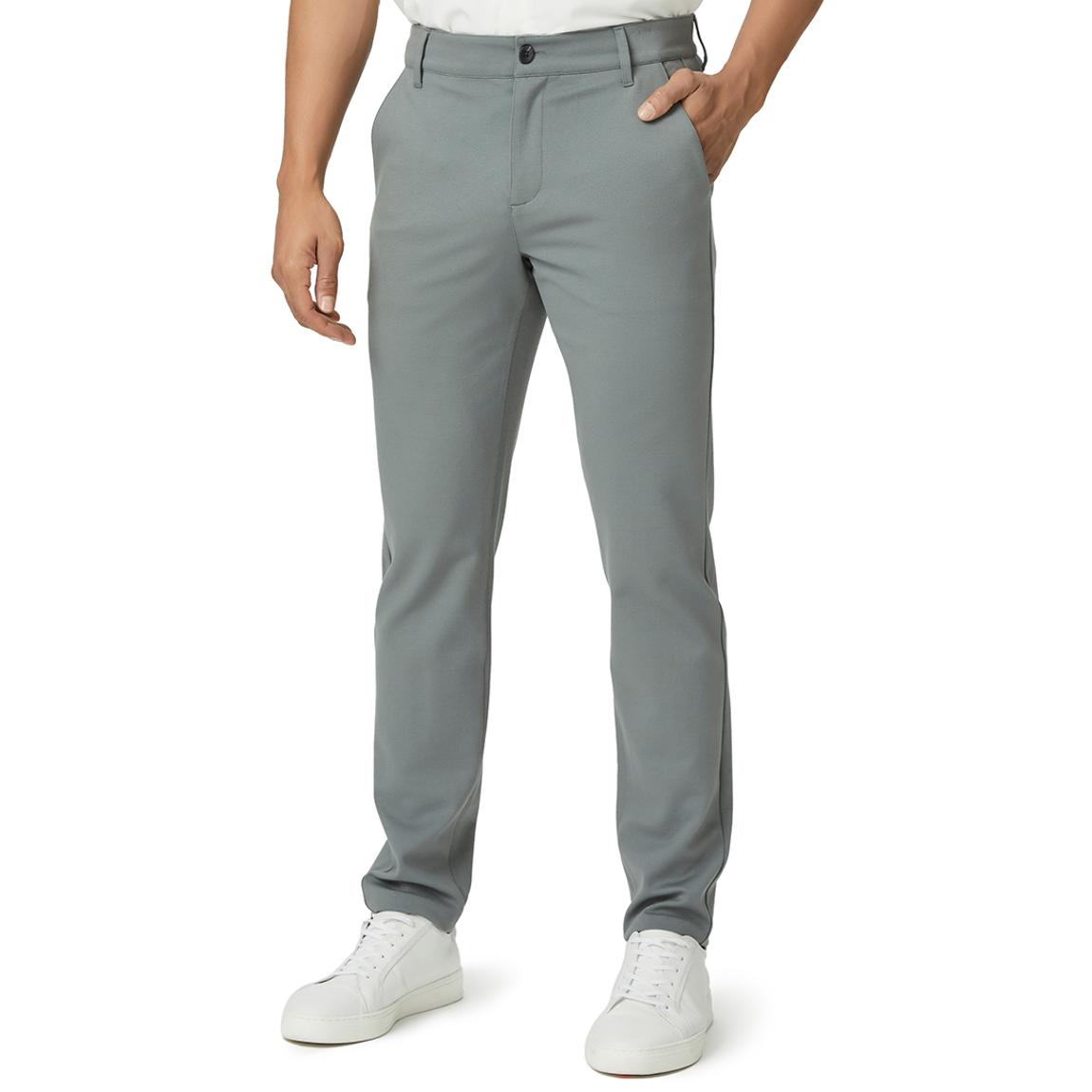 Grey Stafford Straight Trouser main product photo