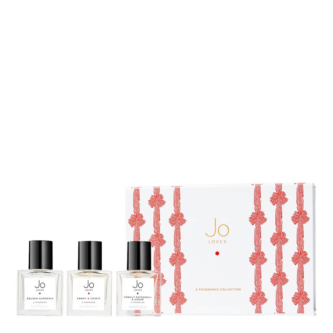 A Fragrance Trio Set Cobalt Patchouli & Cedar, Ebony & Cassis, Golden Gardenia (3x15ml) main product photo