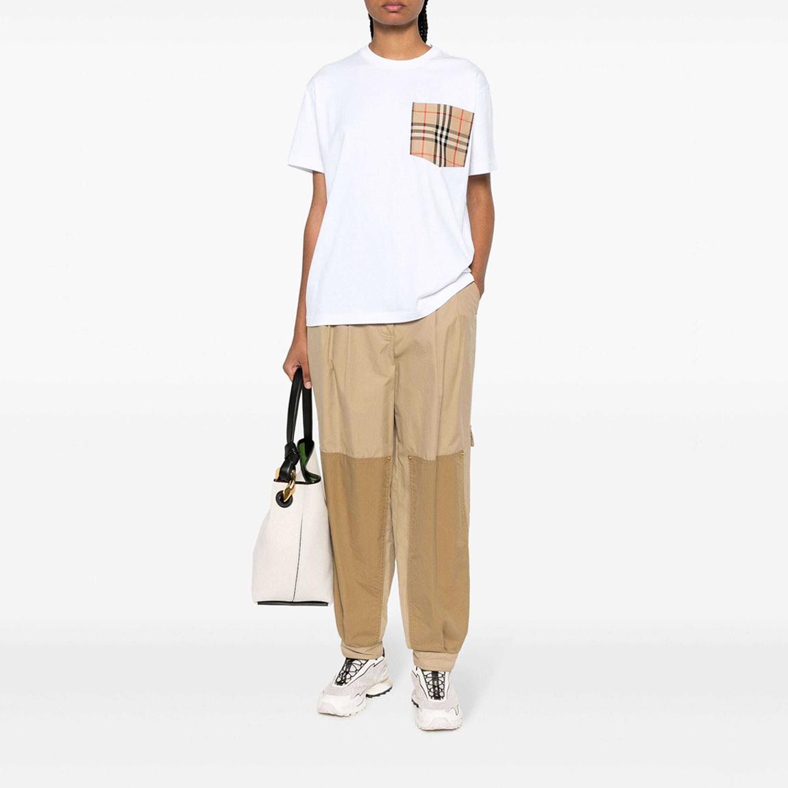 White Check Pocket Carrick T-Shirt main product photo