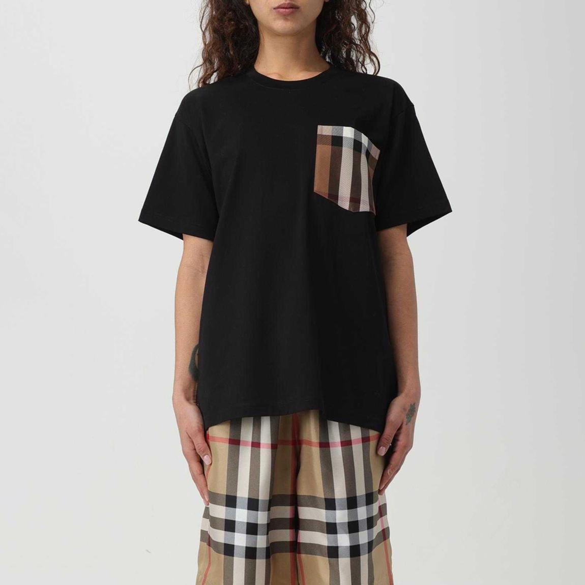Black Check Pocket Carrick T-Shirt main product photo