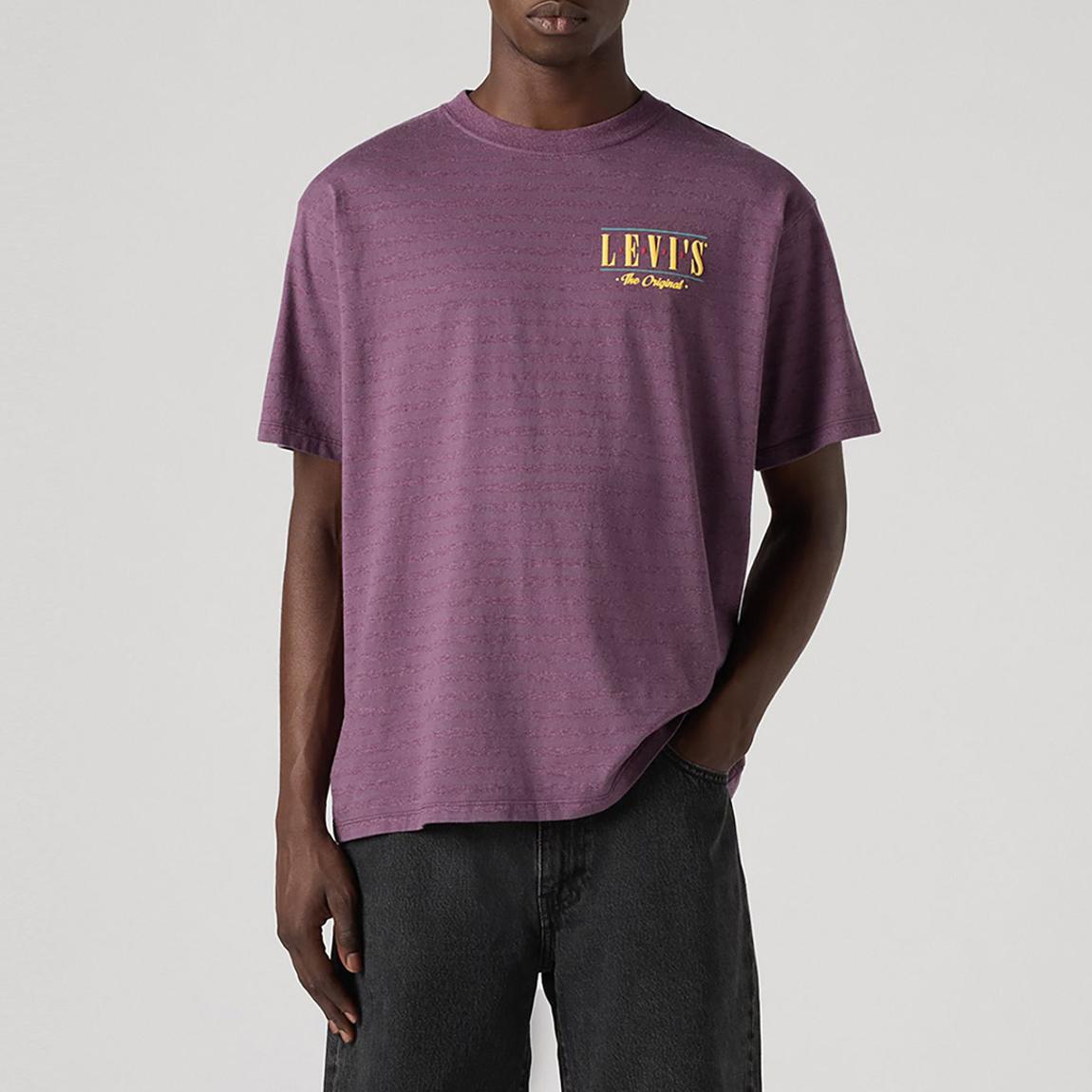 Purple Vintage Fit Graphic T-shirt main product photo