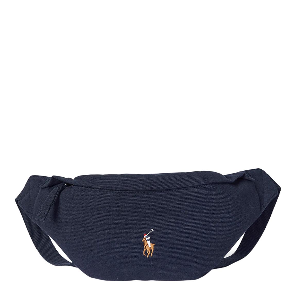 Navy Logo Canvas Waistpack main product photo