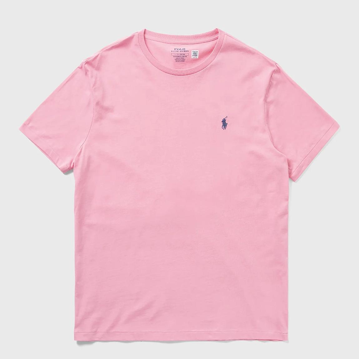Pink Custom Slim Fit T-Shirt main product photo