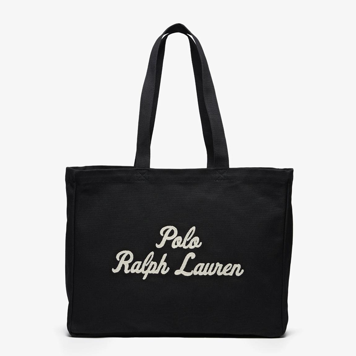 Black Canvas East West Tote Bag main product photo