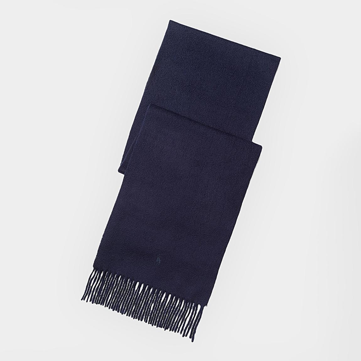 Navy Cashmere Scarf main product photo