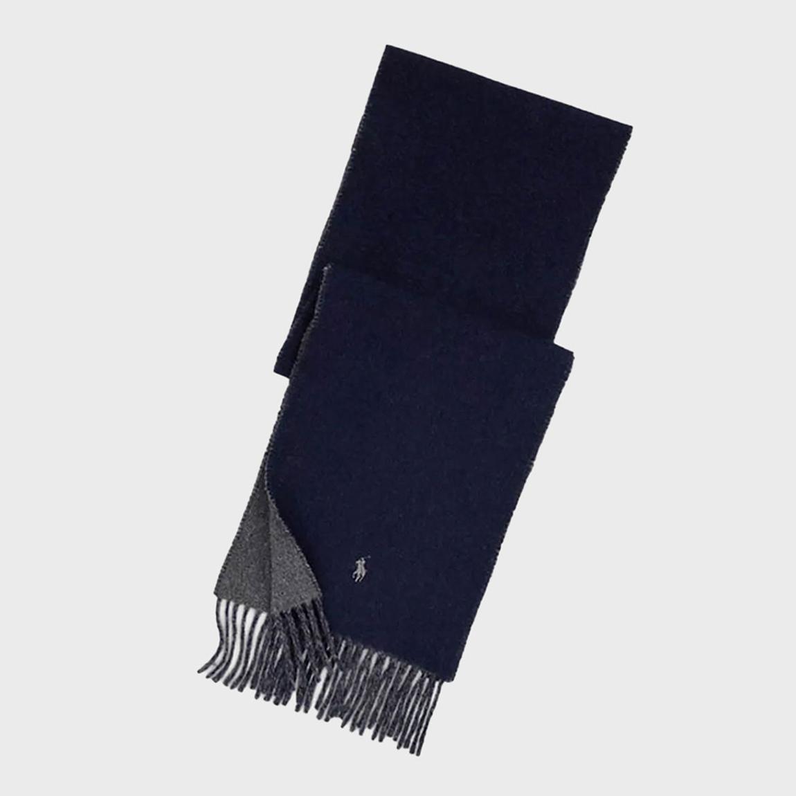 Navy/Charcoal Classic Reversible Scarf main product photo