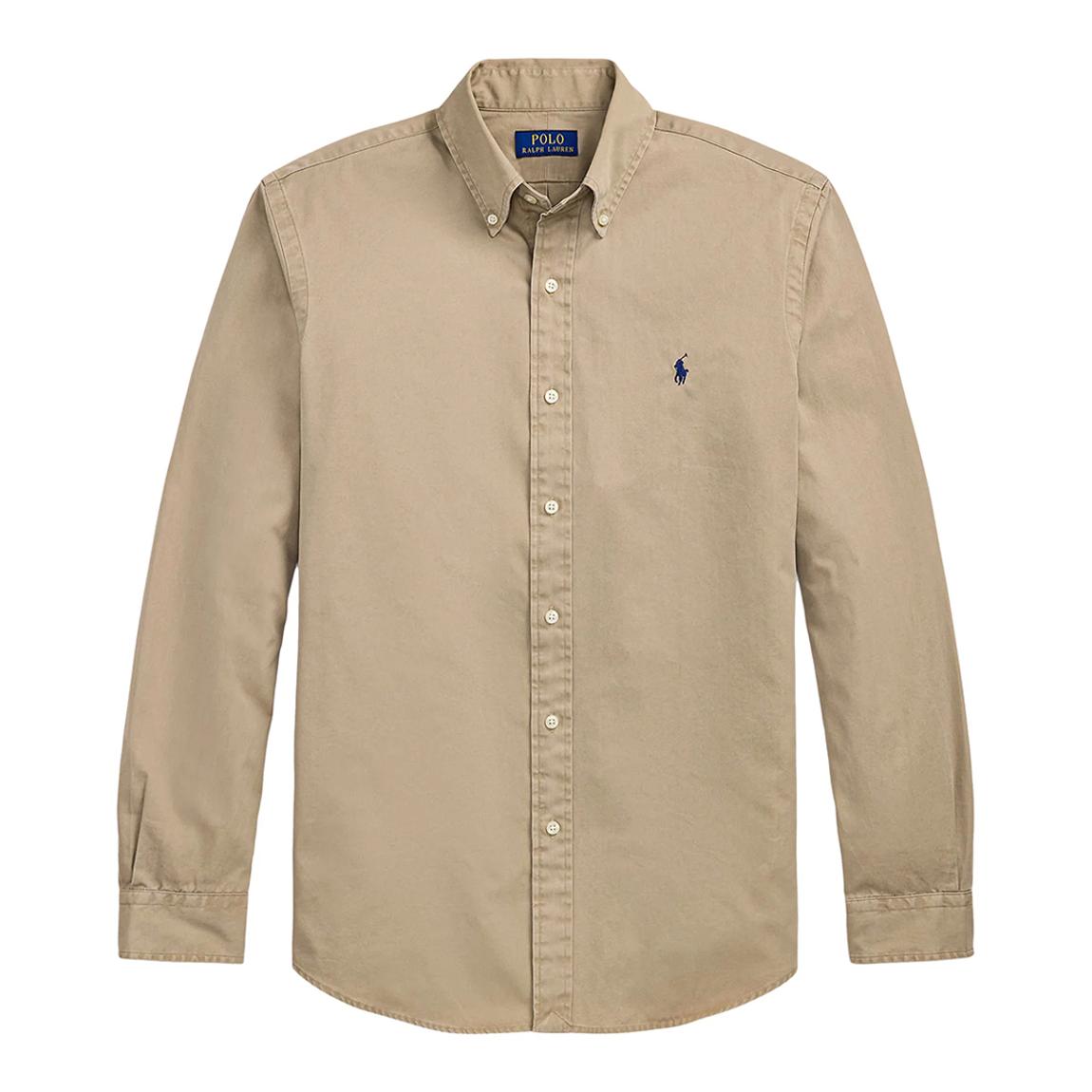 Mocha Oxford Fit Shirt main product photo