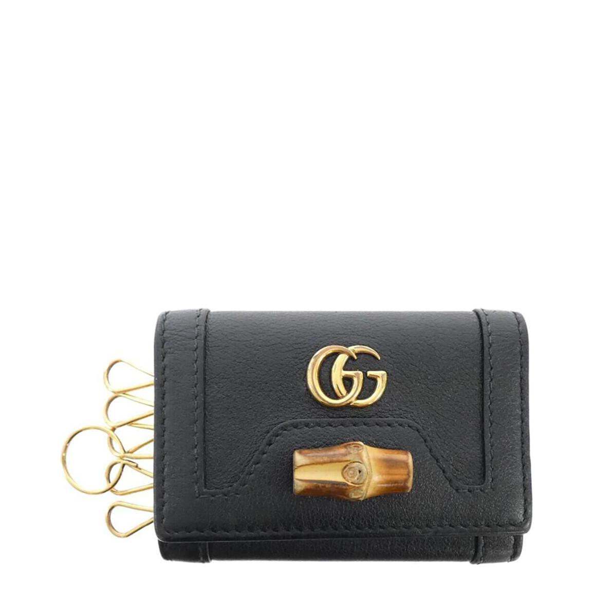 Black Gucci Key Case Wallet main product photo