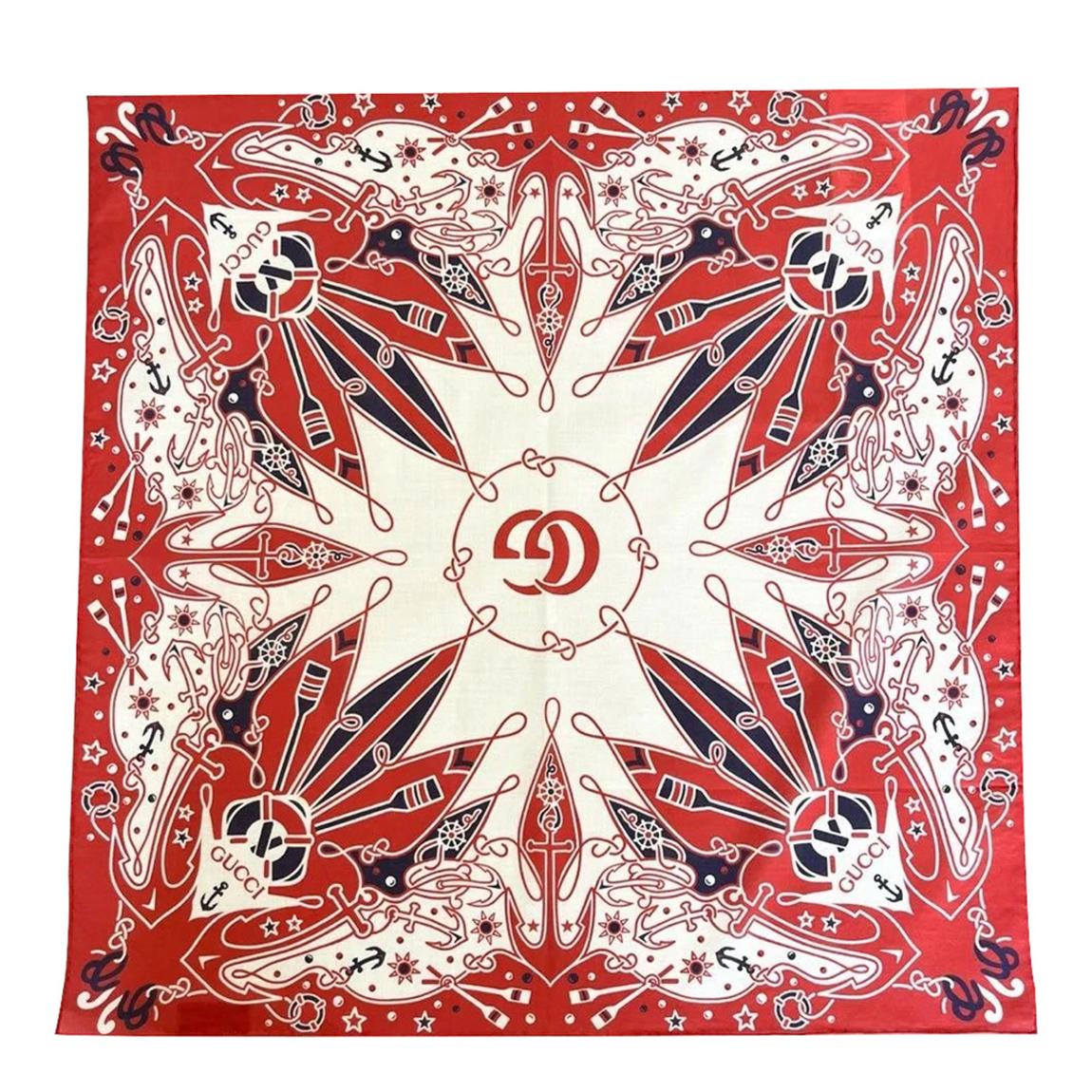 Multi Coloured New Sailor Nautical Bandana main product photo