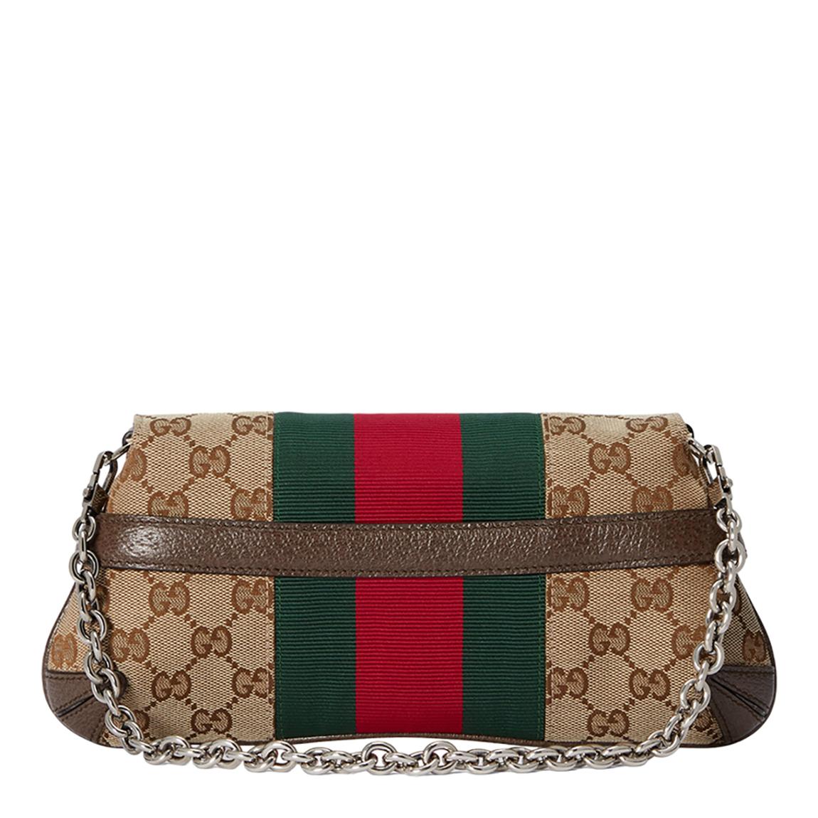 Brown GG Horsebit Chain Small Shoulder Bag main product photo