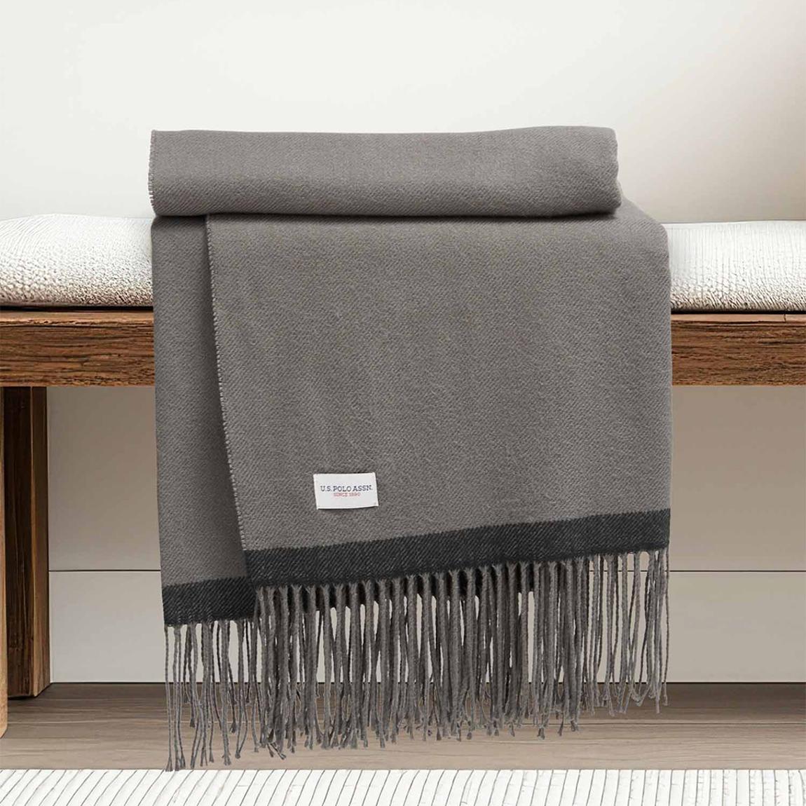 Luxurious Soft Handle Twill Boxed Throw, Tornado main product photo