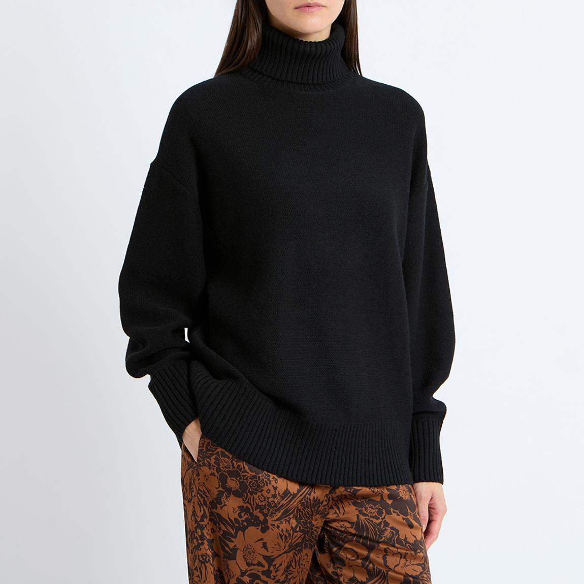 Black Sheara Wool Jumper main product photo