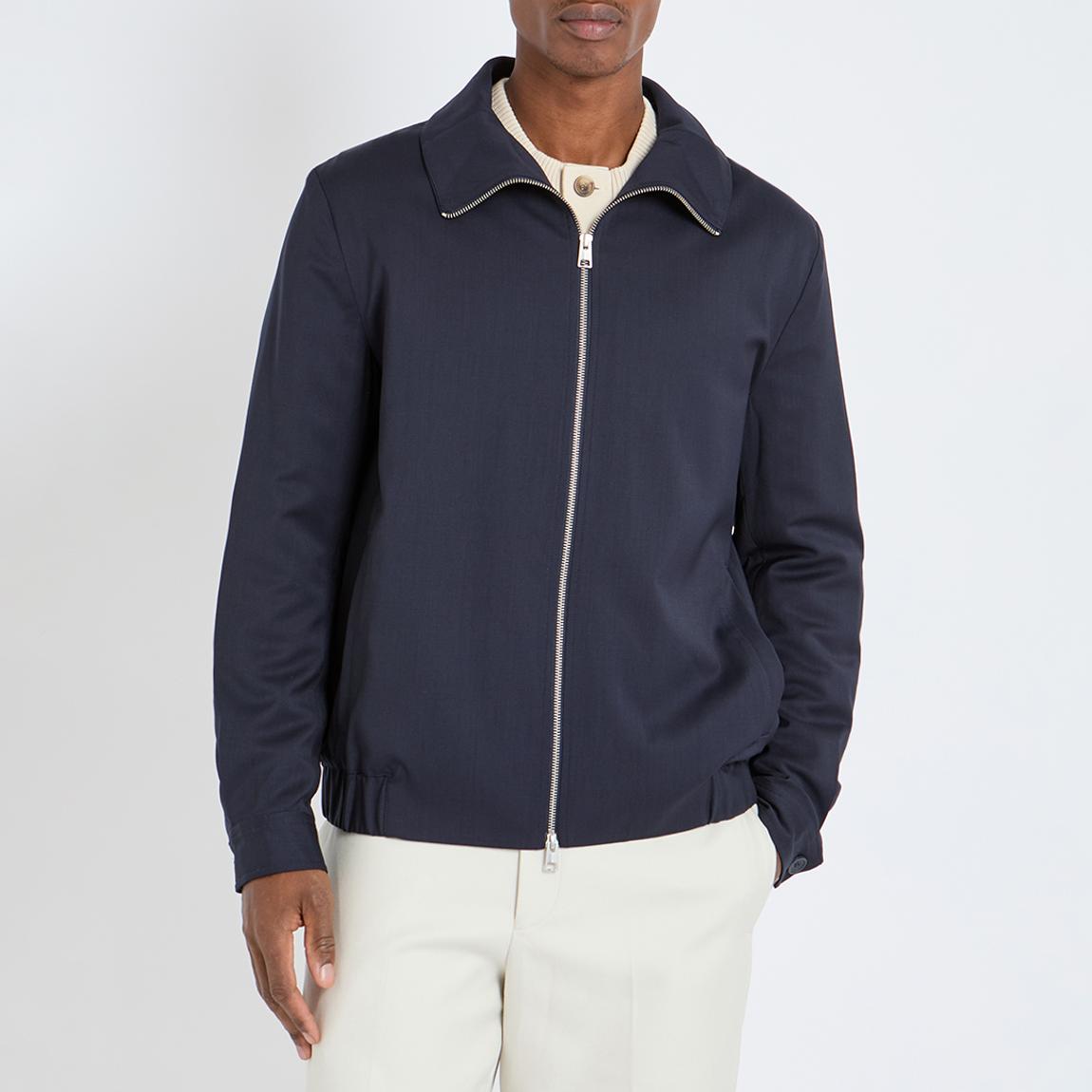 Blue Wheater Wool Jacket main product photo