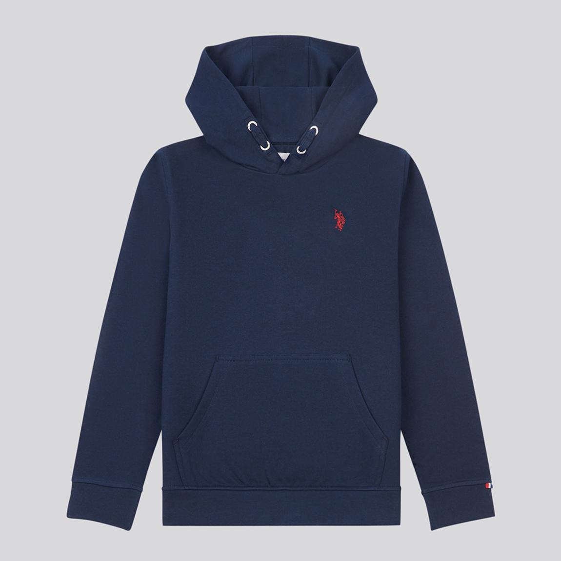 Boy's Dark Navy Hooded Sweater main product photo