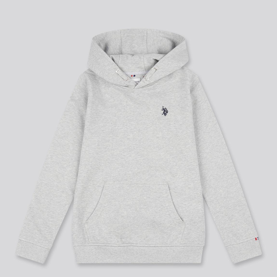 Kid's Mid Grey Marl Hoodie main product photo
