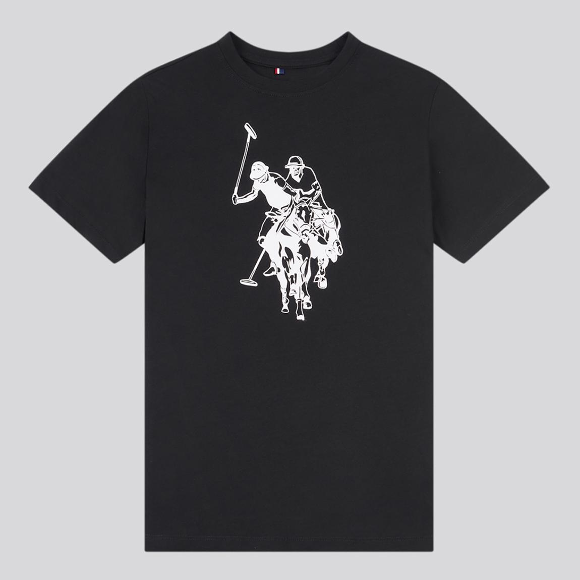 Boy's Black Graphic T-shirt main product photo