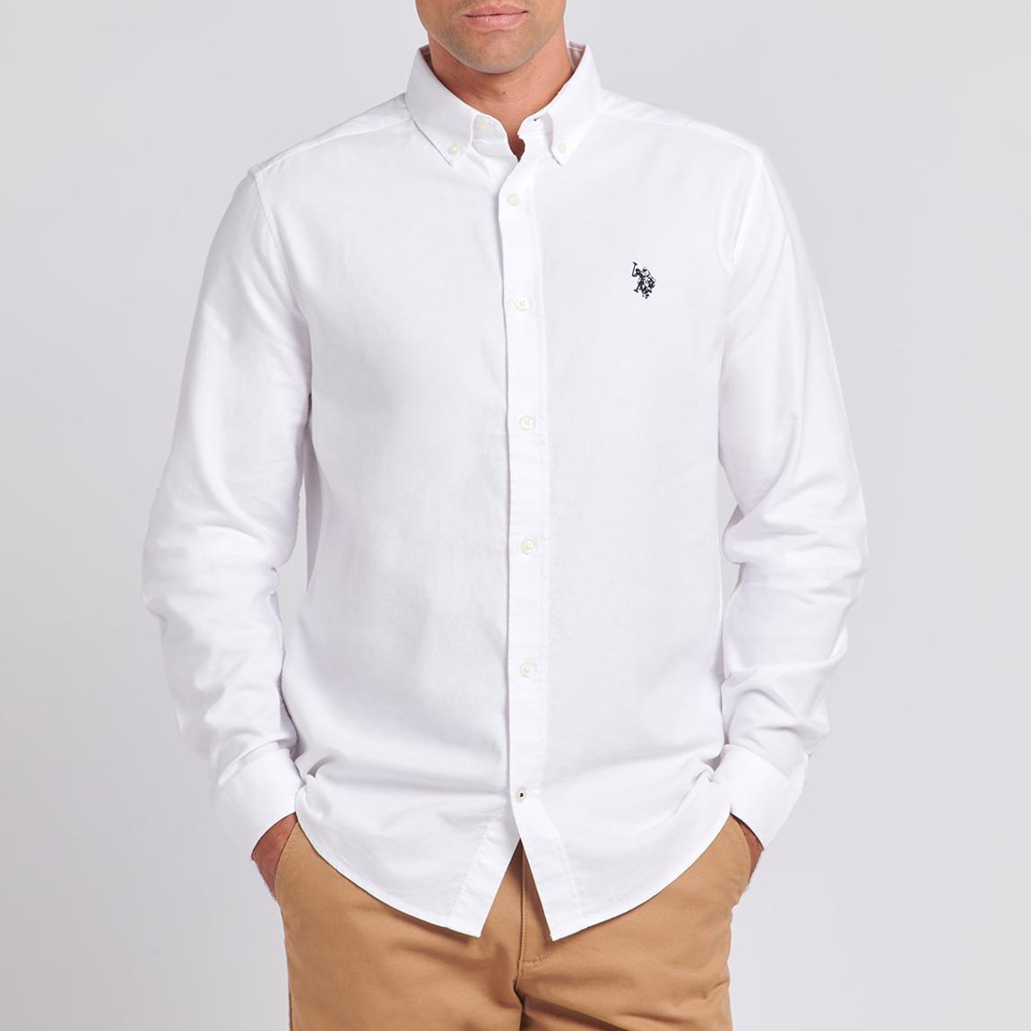 White Oxford Cotton Shirt main product photo