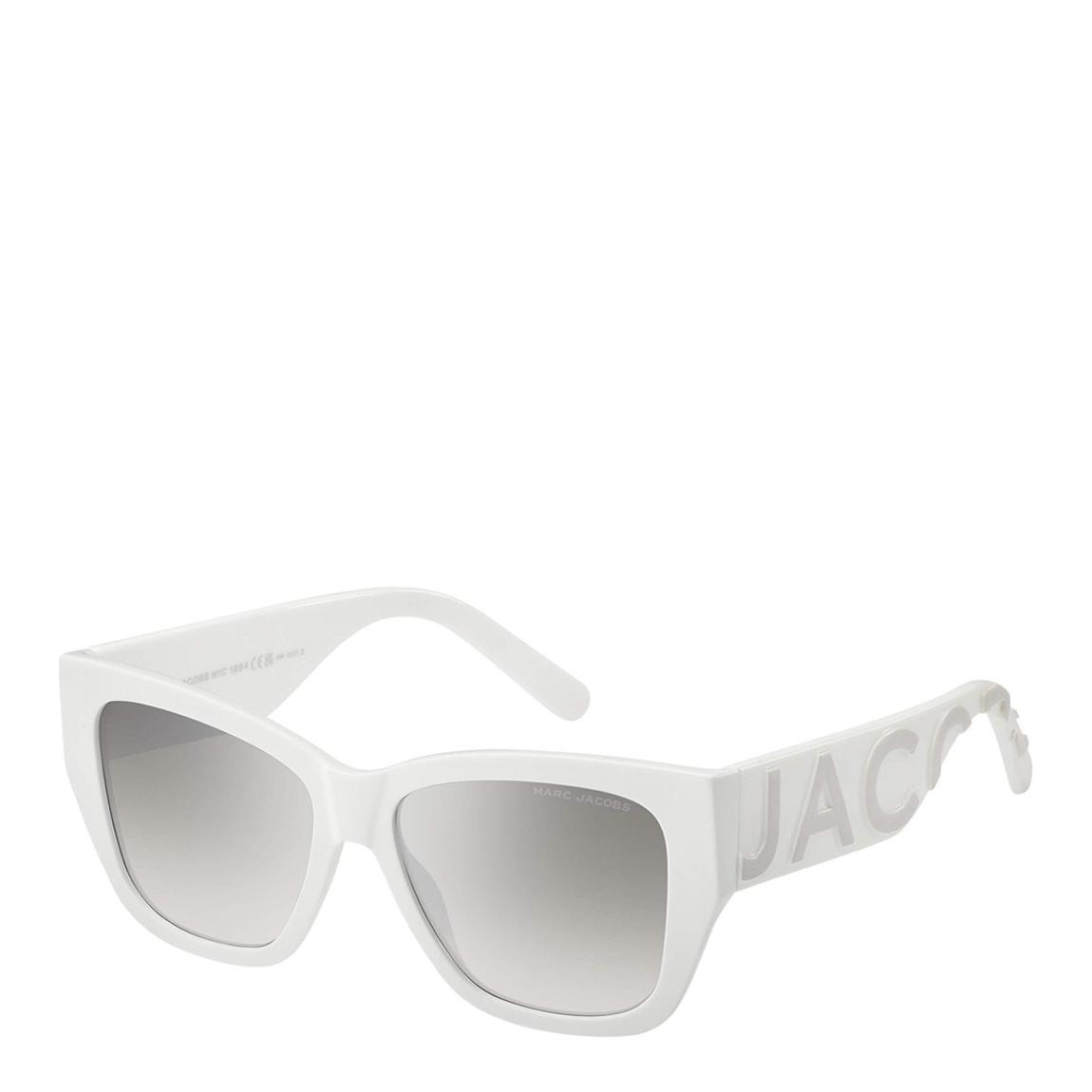 Women's White & Grey Gradient Marc Jacobs Sunglasses 55 mm main product photo