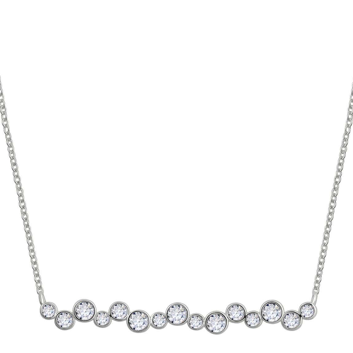 Radley Silver Plated Stone Set Bar Necklace main product photo