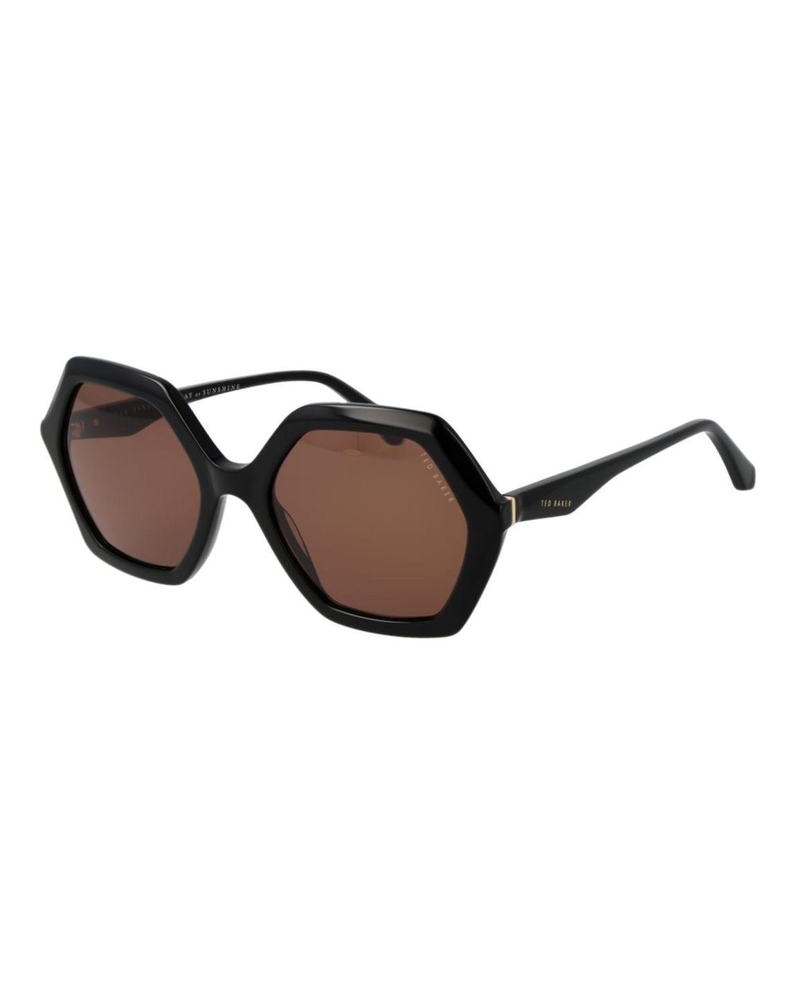 Octagon Sunglasses Trendy Style Wo - Black main product photo