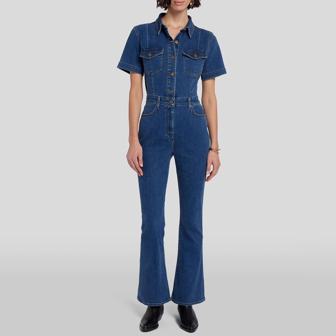 Indigo Mia Denim Jumpsuit main product photo