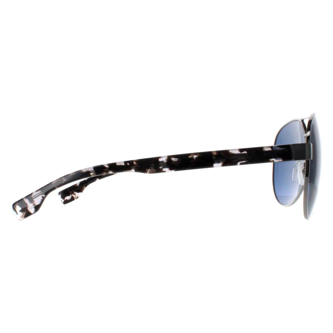 Hugo Boss Sunglasses BOSS 1560/O/S 6LB Ruthenium Blue main product photo