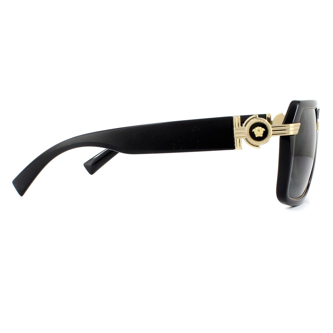 Versace Sunglasses VE4399 GB1/87 Black Dark Grey main product photo
