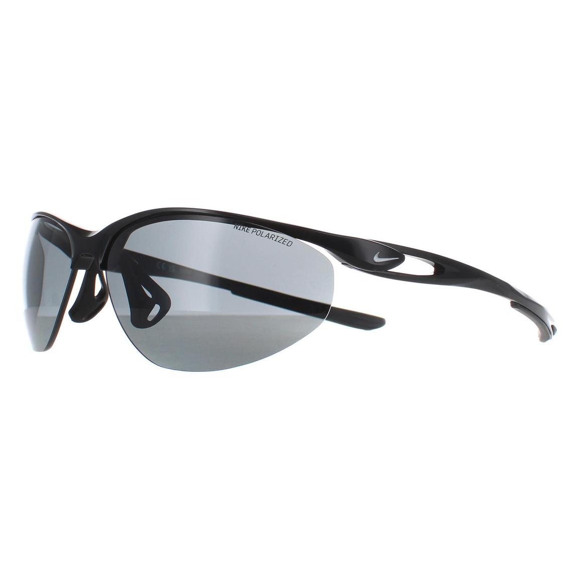 Nike Sunglasses Aerial P DZ7355 010 Black Grey Polarized main product photo