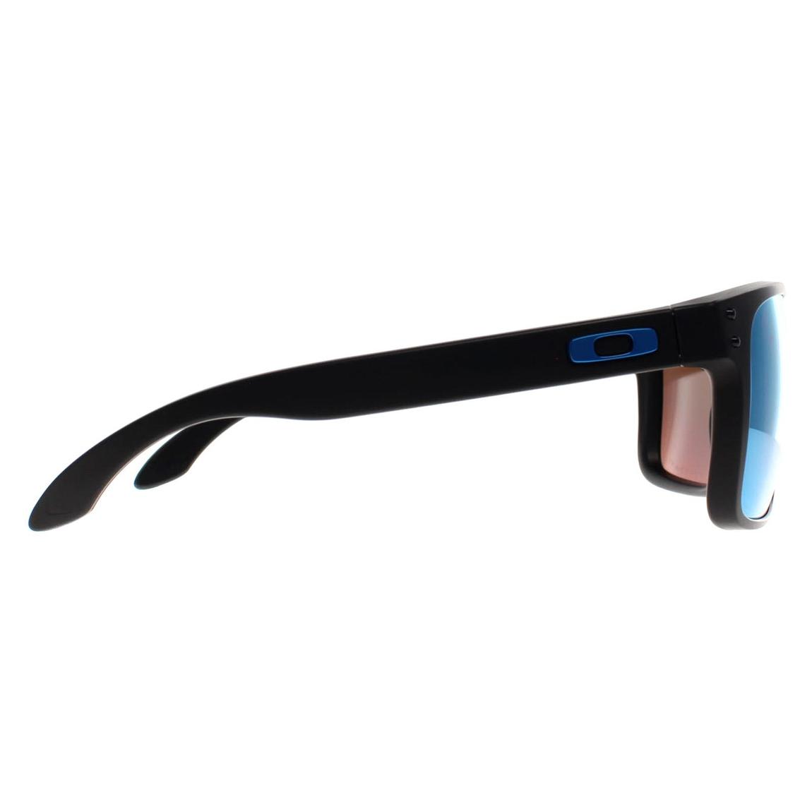 Oakley Sunglasses Holbrook XL OO9417-25 Matte Black Prizm Deep Water Polarised main product photo