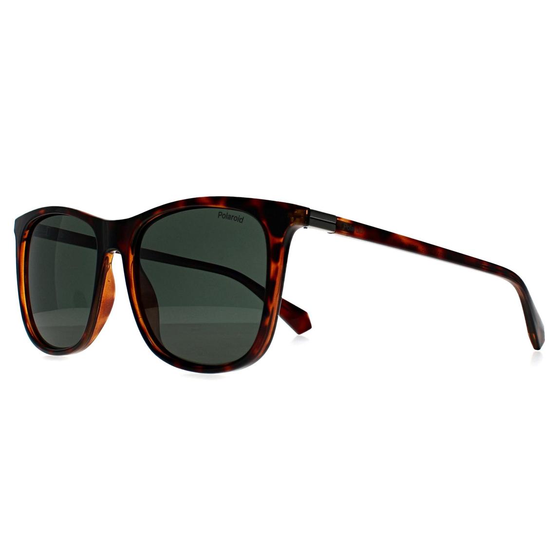 Polaroid Sunglasses PLD 6103/S/X 086 UC Havana Green Polarized main product photo