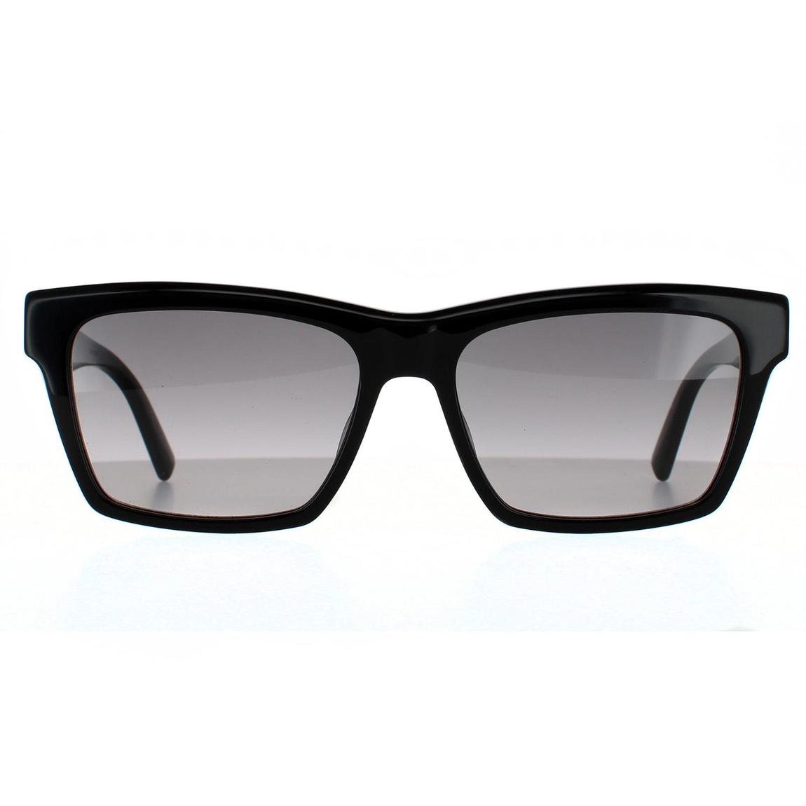 Saint Laurent Sunglasses SL M104 001 Shiny Black Grey Gradient main product photo