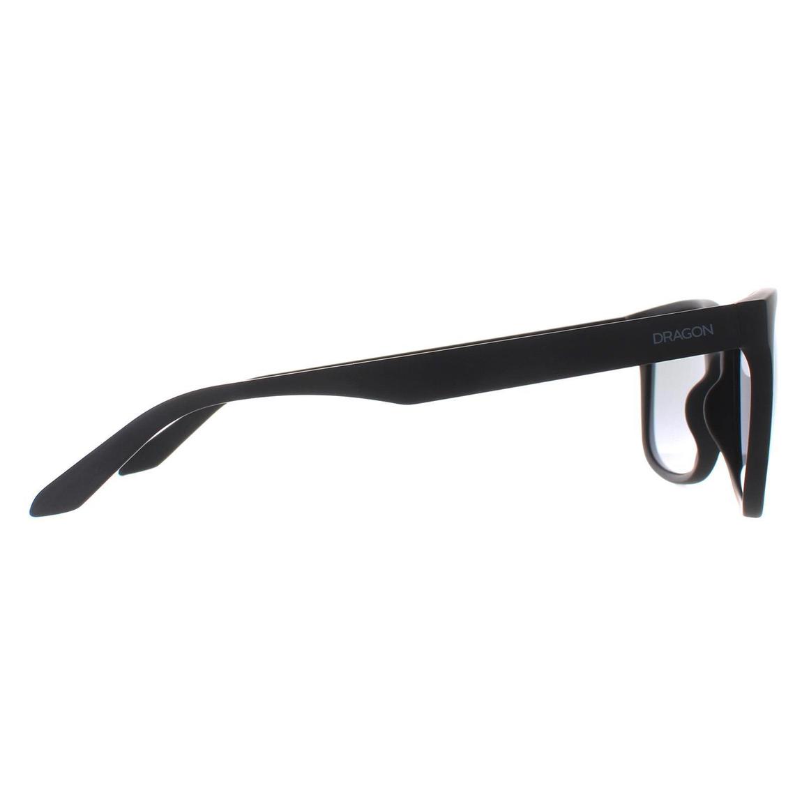 Dragon Sunglasses Eden 43718-003 Black Lumalens Blue Ionized main product photo