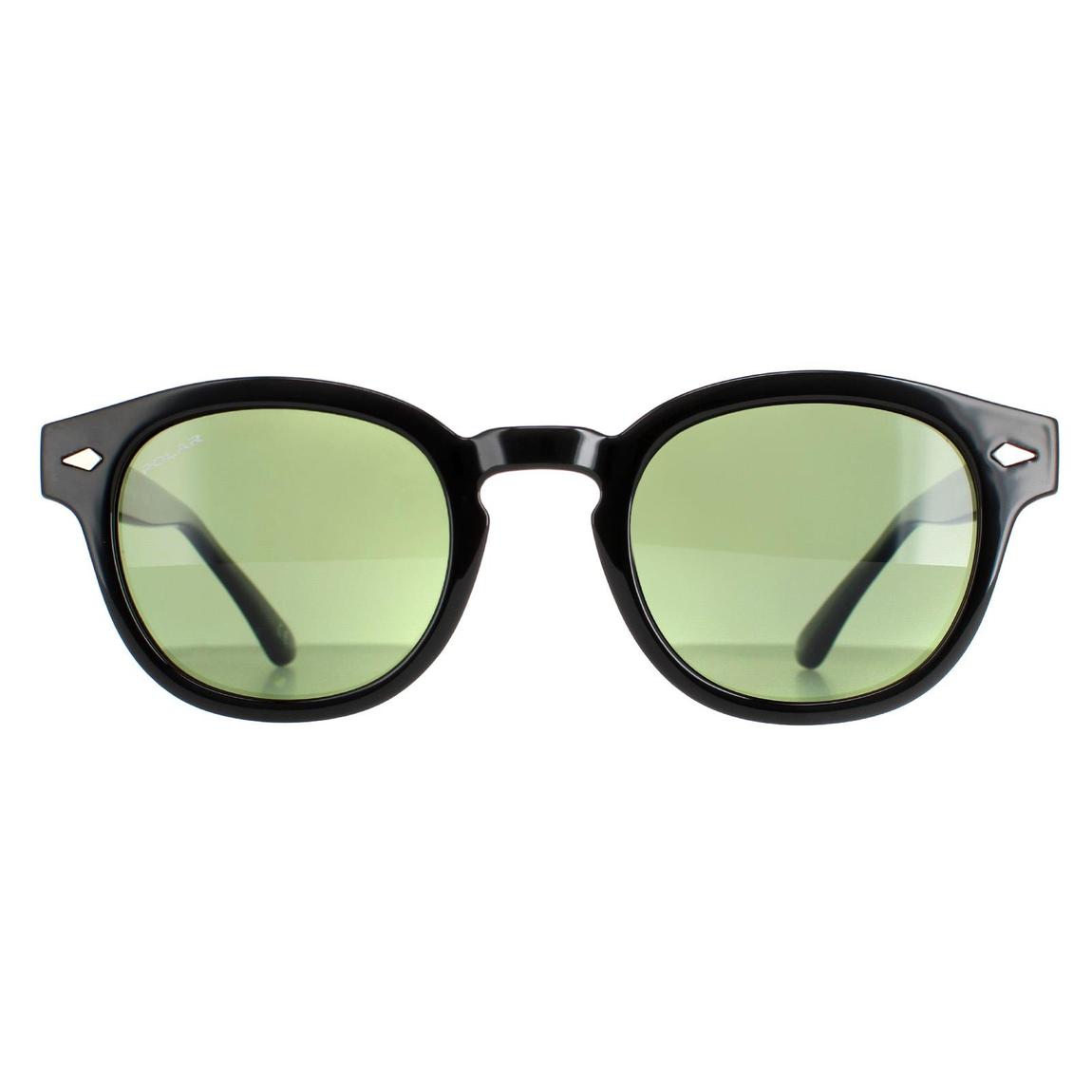 Polar Sunglasses Oliver COL.77 Black Green Polarized main product photo