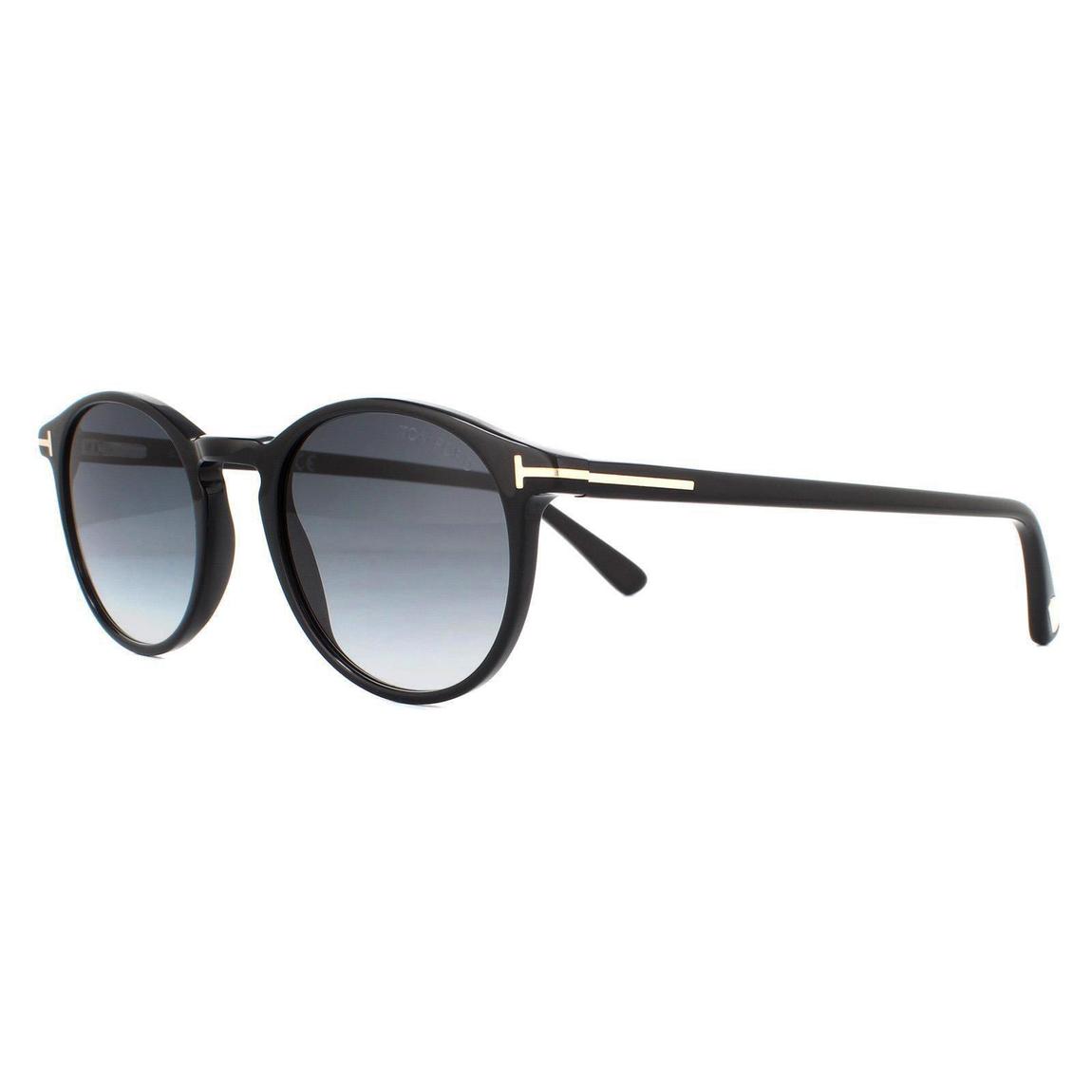 Tom Ford Sunglasses Andrea FT0539 01B Black Grey Gradient main product photo
