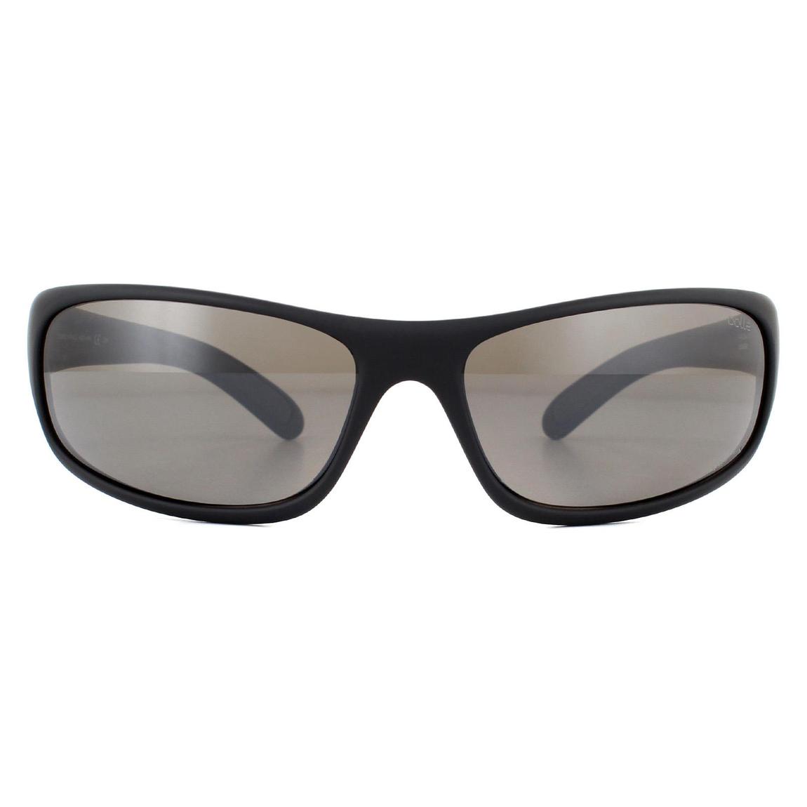 Bolle Sunglasses Anaconda BS027002 Matte Black Volt+ Gun Polarized main product photo