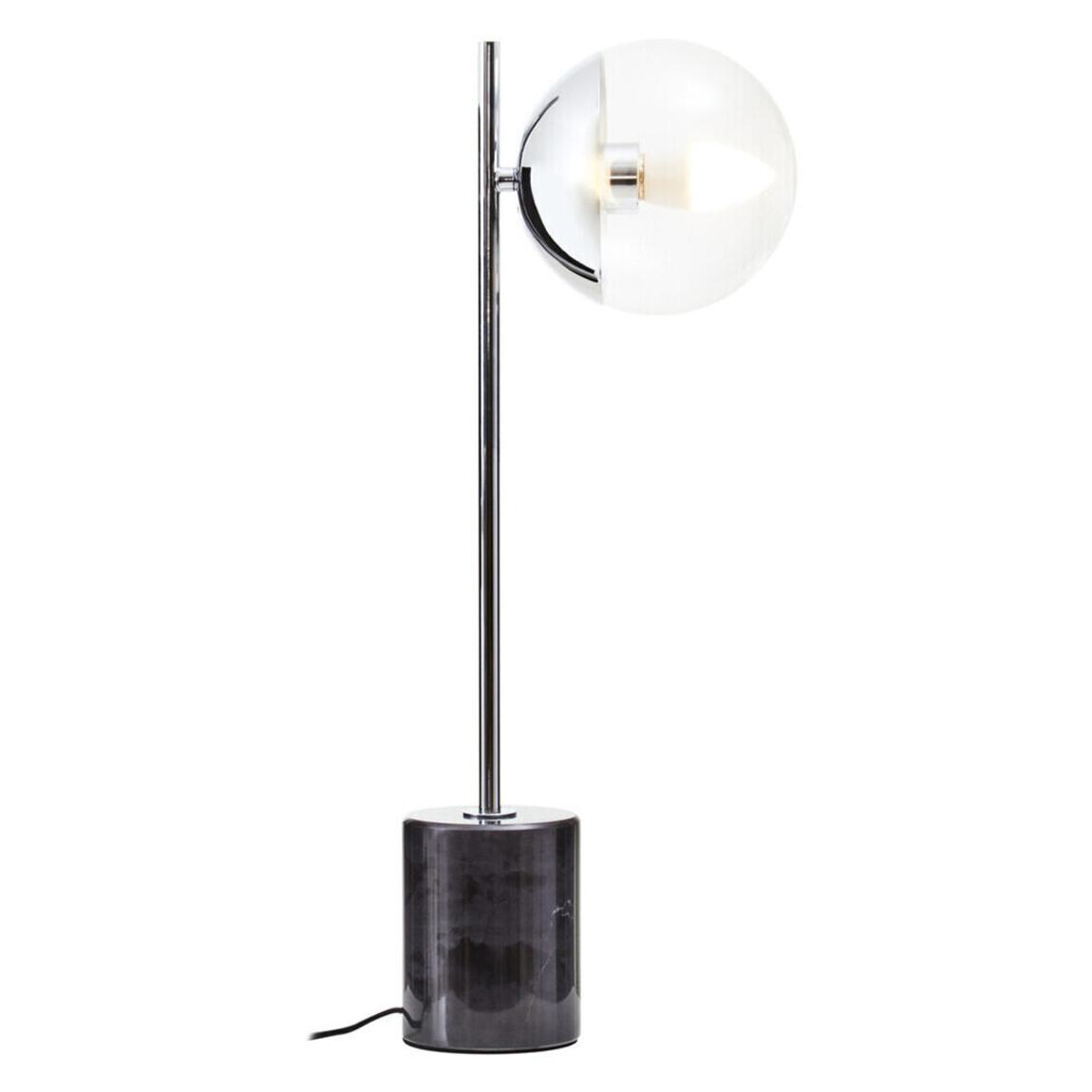 Revive Small Silver Finish Metal Table Lamp main product photo