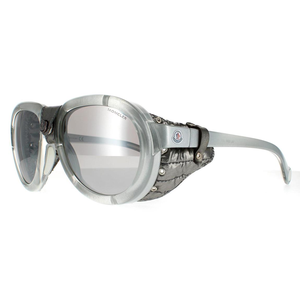 Moncler Sunglasses ML0090 20C Grey Smoke Mirror main product photo